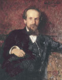 И.Е.Репин. Портрет П.П.Чистякова (1878)