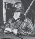 Н. А. Морозов в кабине аэроплана. 1910 год