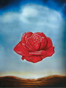 С. Дали. «Роза медитации», 1957 г.