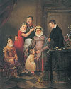Семейный портрет Репниных-Волконских