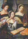 «Три музицирующие девушки». Мастера женских полуфигур. Начало XVI века