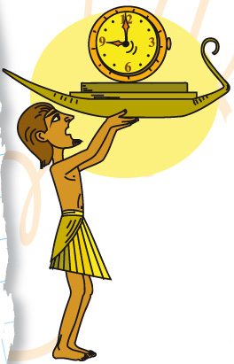 Древние часы у древнеегипетских жрецов