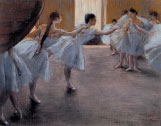 Э. Дега. «Танцовщицы на репетиции», 1879 г.
