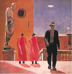 А. Дейнека. «Улица в Риме», 1935 г.