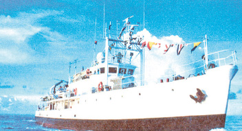 Знаменитое судно Кусто «Калипсо»
