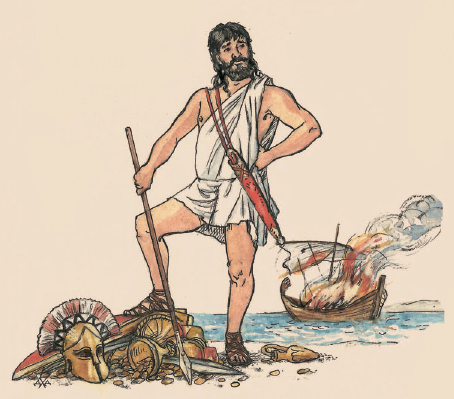 Древнегреческий пират