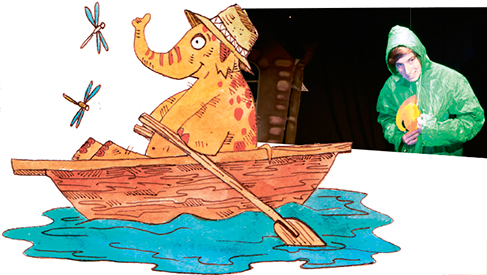 Слон в лодке