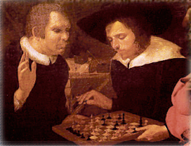 «Бен Джонс и Шекспир за шахматной партией», 1603