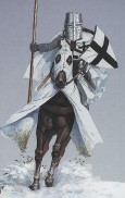 Рыцарь Тевтонского ордена, XIII век. Худ. А. Н. Морской