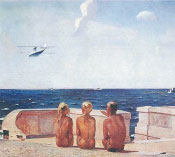 А. Дейнека. «Будущие летчики», 1937 г.