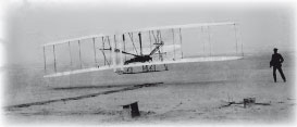 Первый полет самолета в Китти-Хоук