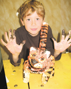 «Тигр». Паша Крупник, 6 лет