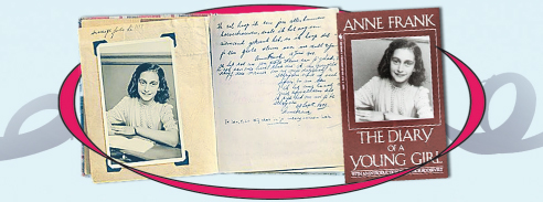 Строница из дневника Анны Франк