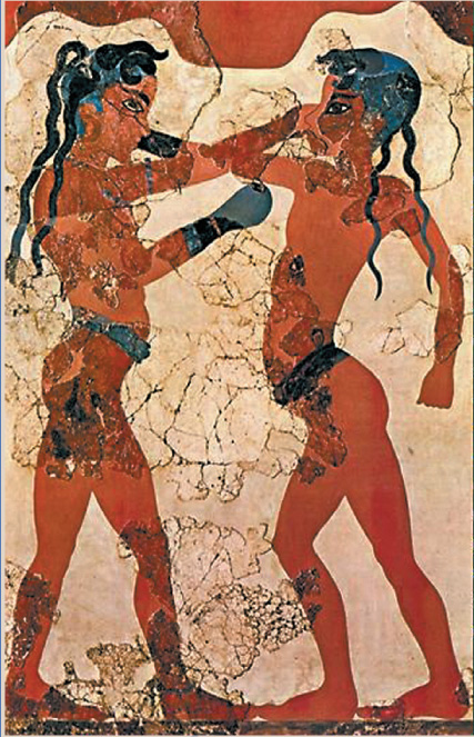 «Кулачный бой». Около 1550 до н. э.