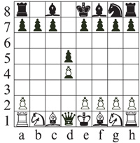 Прогрессивные шахматы. Диаграмма 1