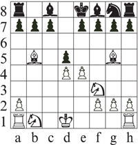 Прогрессивные шахматы. Диаграмма 2