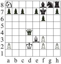 Прогрессивные шахматы. Диаграмма 5