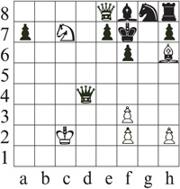 Прогрессивные шахматы. Диаграмма 6