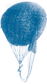 Прыжок Ролла с парашютом 18 мая 1890 года