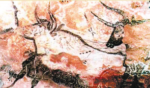 Наскальные рисунки пещеры Ля Мут