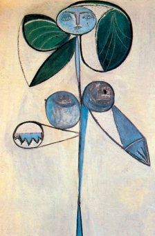П. Пикассо. «Женщина-цветок», 1946 г.