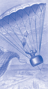 Прыжок Жака Гарнерена с парашютом
