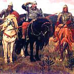 В.Васнецов. Три богатыря