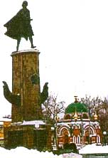 Памятник Петру в Липецке